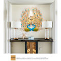 Household Fashion Creative Peacock Wall Clock